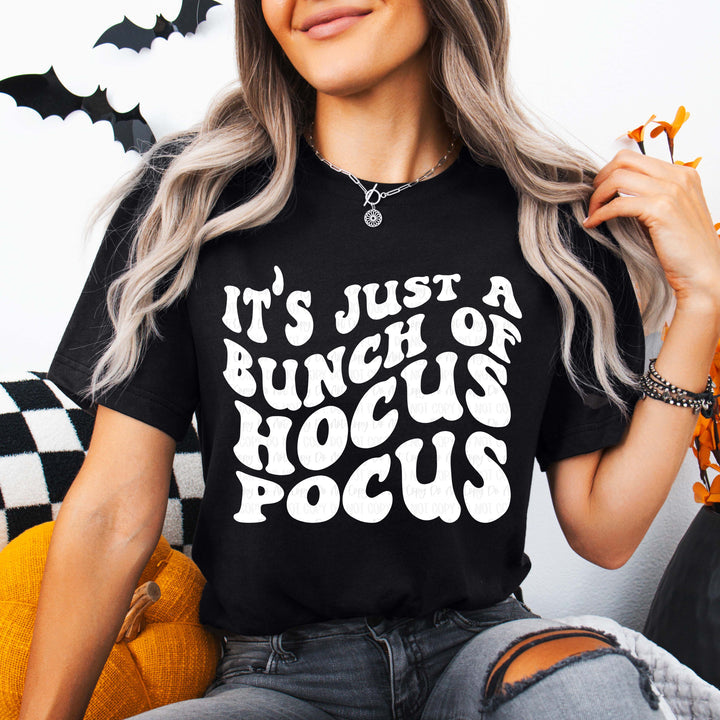 Hocus Pocus Black Cotton T-Shirt