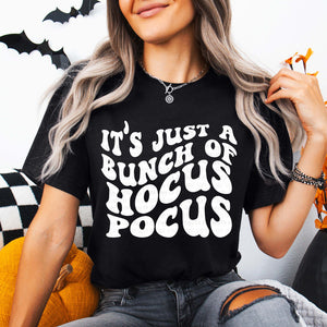 Hocus Pocus Black Cotton T-Shirt