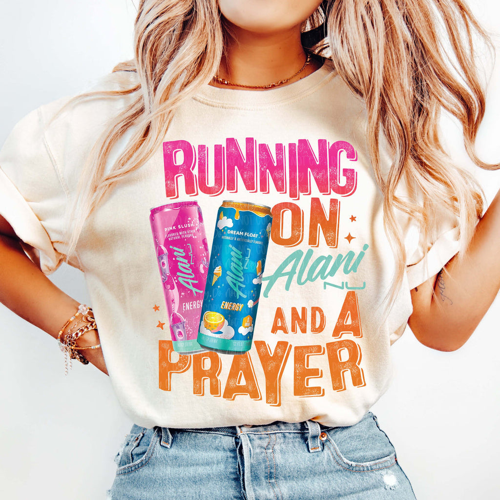 Running On Alani & A Prayer Tan Unisex T Shirt