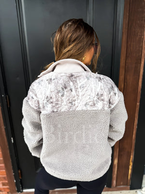 Into The Wilderness Camo Sherpa Jacket