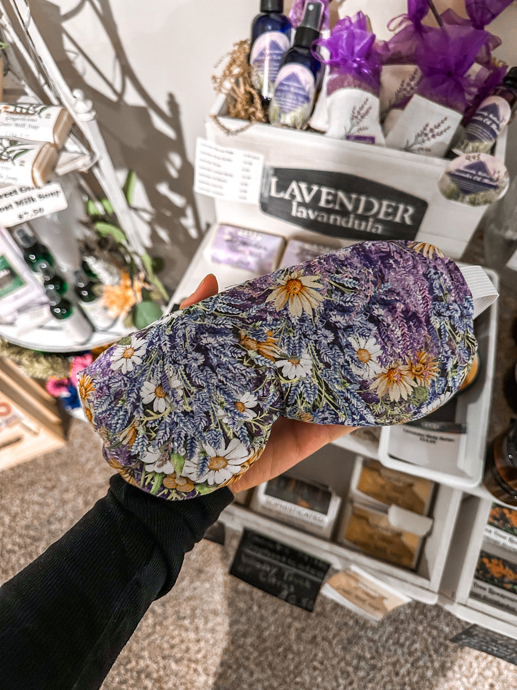 Lavender Fields Lavender & Eucalyptus Eye Mask