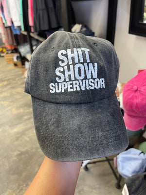 Shit Show Supervisor Black Hat