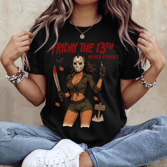 Friday The 13th Black Unisex Cotton T-Shirt