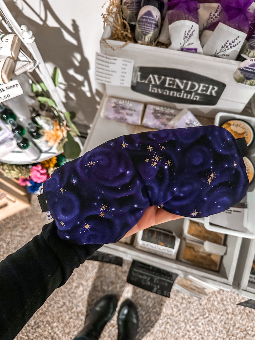 Purple Galaxy Lavender & Eucalyptus Eye Mask