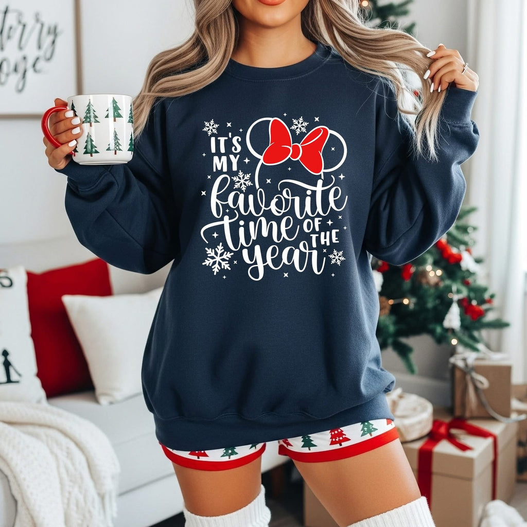 Favorite Time Of Year Black Unisex Sweatshirt