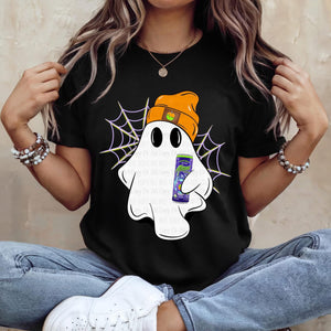 Witch’s Brew Ghostie Black Unisex Cotton T-Shirt