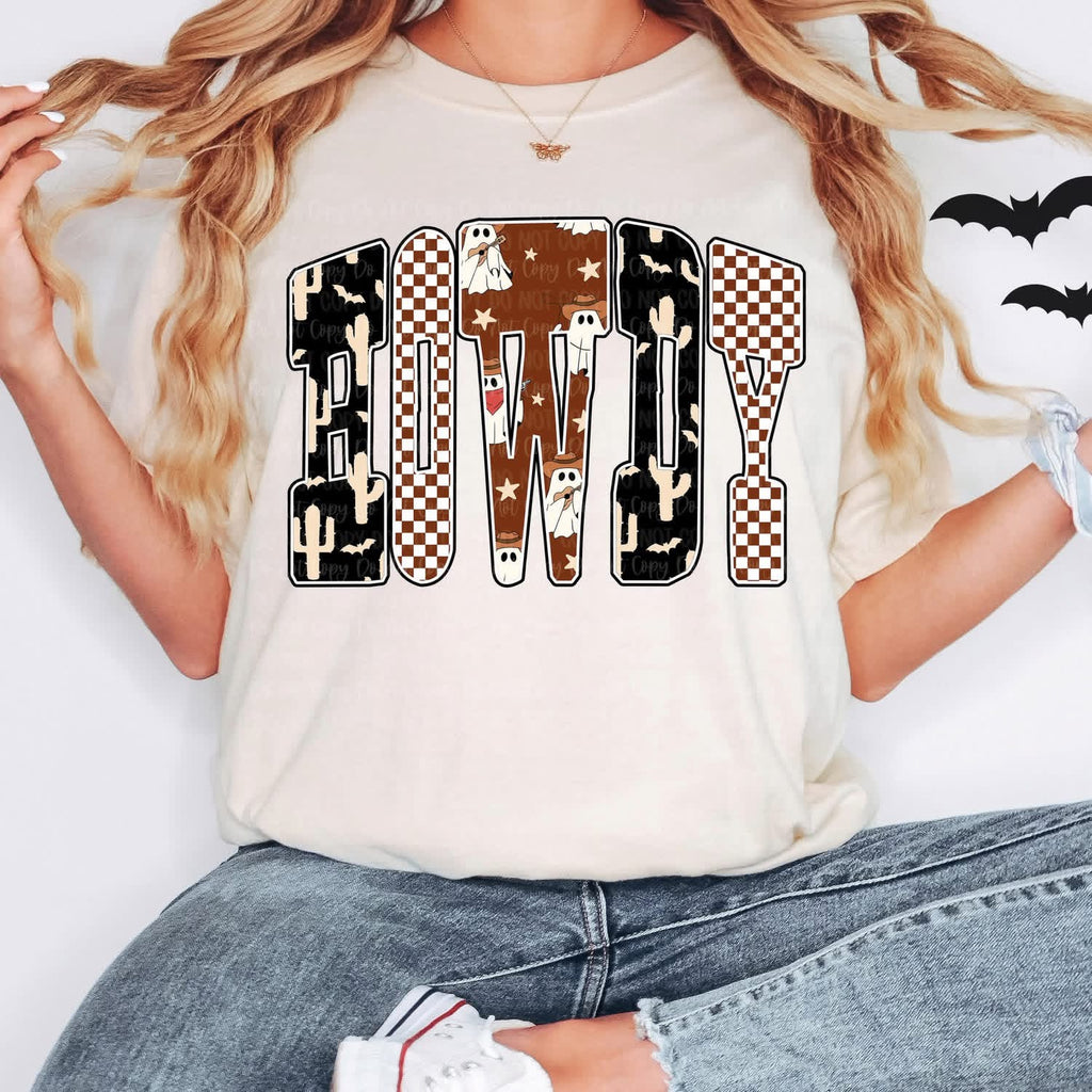 Howdy Tan Unisex Cotton T-Shirt