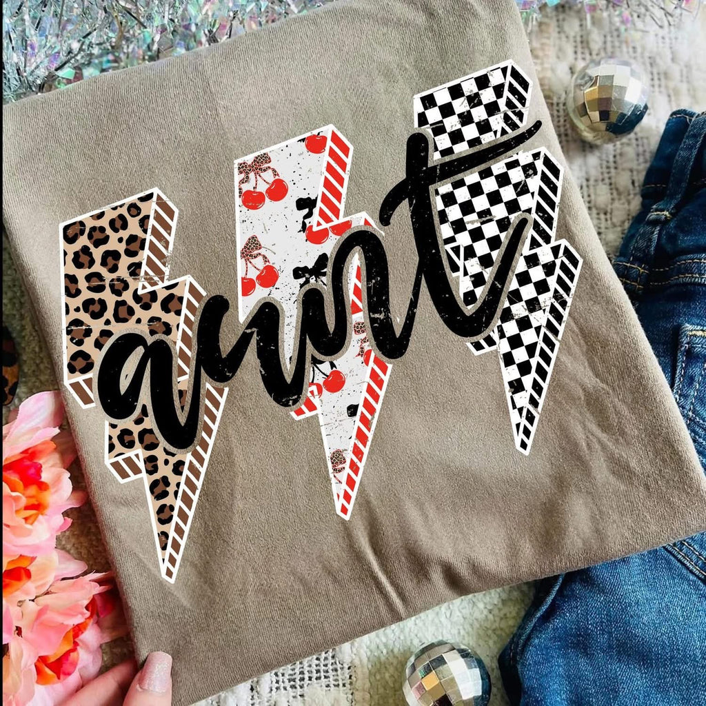 Aunt Espresso Unisex Cotton T-Shirt