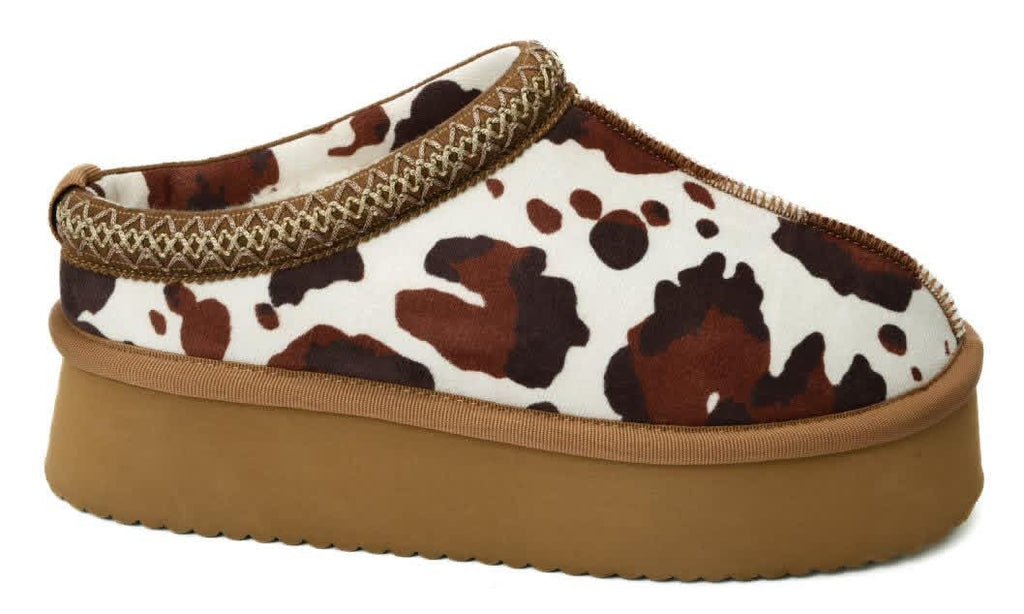 The Pillow Talk Platform Brown Cow Corkys Slip On Shoes