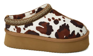 The Pillow Talk Platform Brown Cow Corkys Slip On Shoes