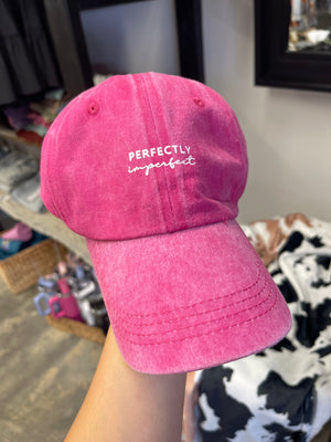Perfectly Imperfect Pink Hat