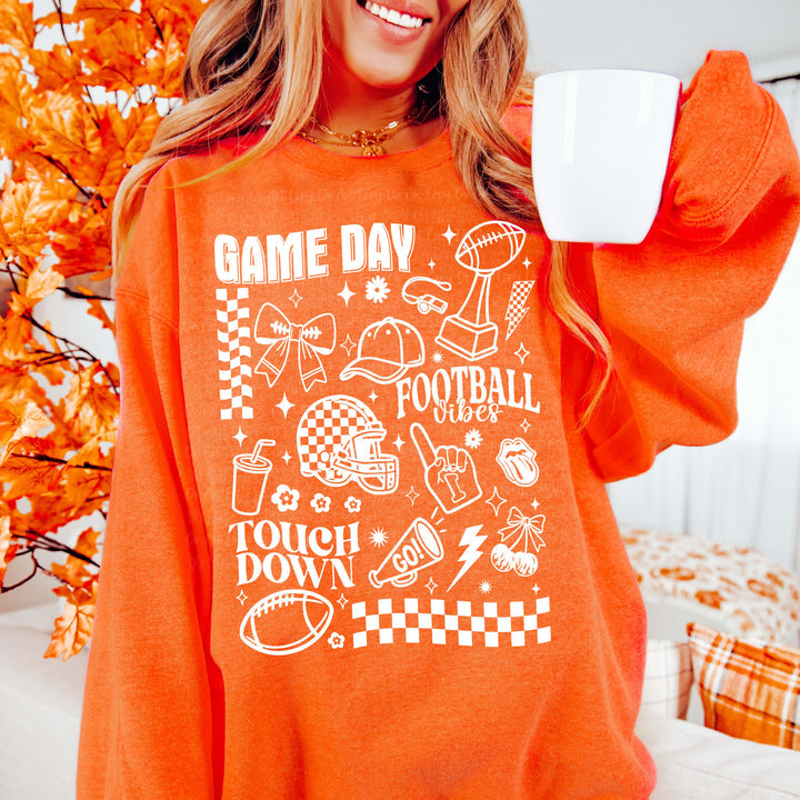 Game Day Orange Unisex Sweatshirt
