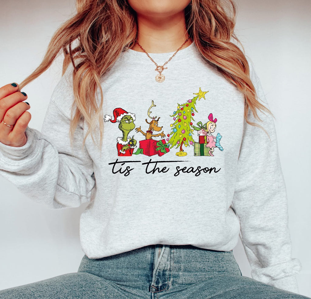 Tis The Season White Unisex Sweatshirt