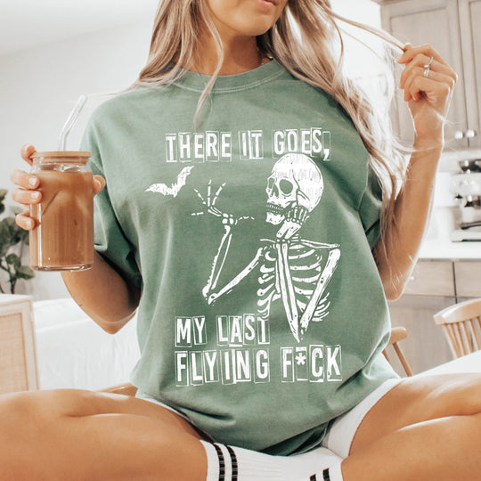 There It Goes Green Cotton T-Shirt