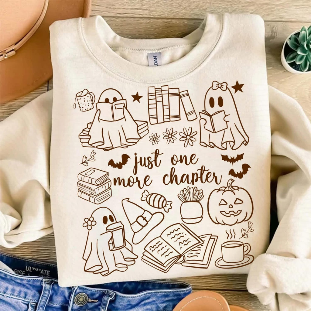 One More Chapter Sand Unisex Sweatshirt