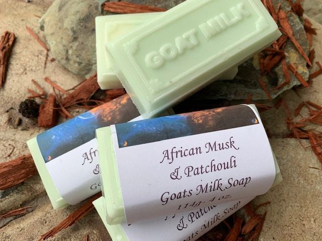 African Musk & Patchouli Goats Milk Soap