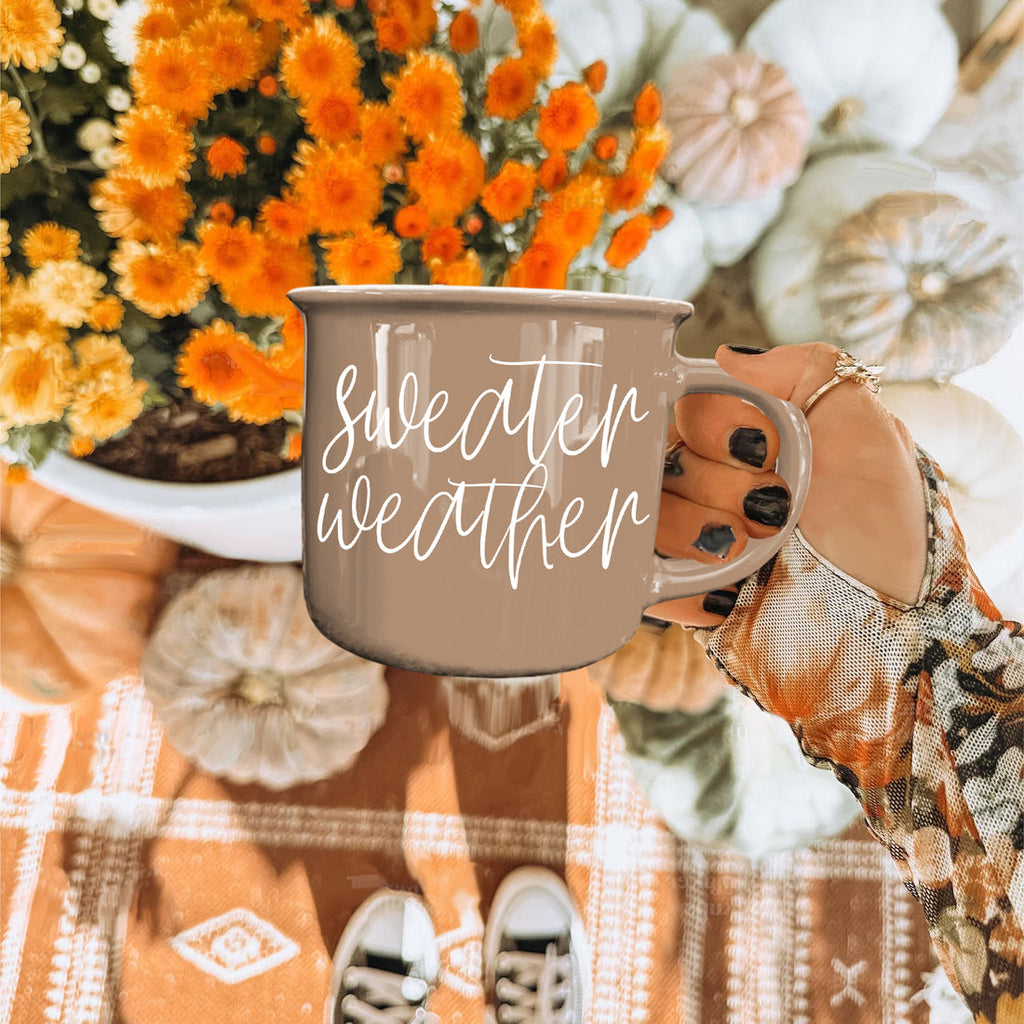 Sweater Weather Mocha Coffee Mug