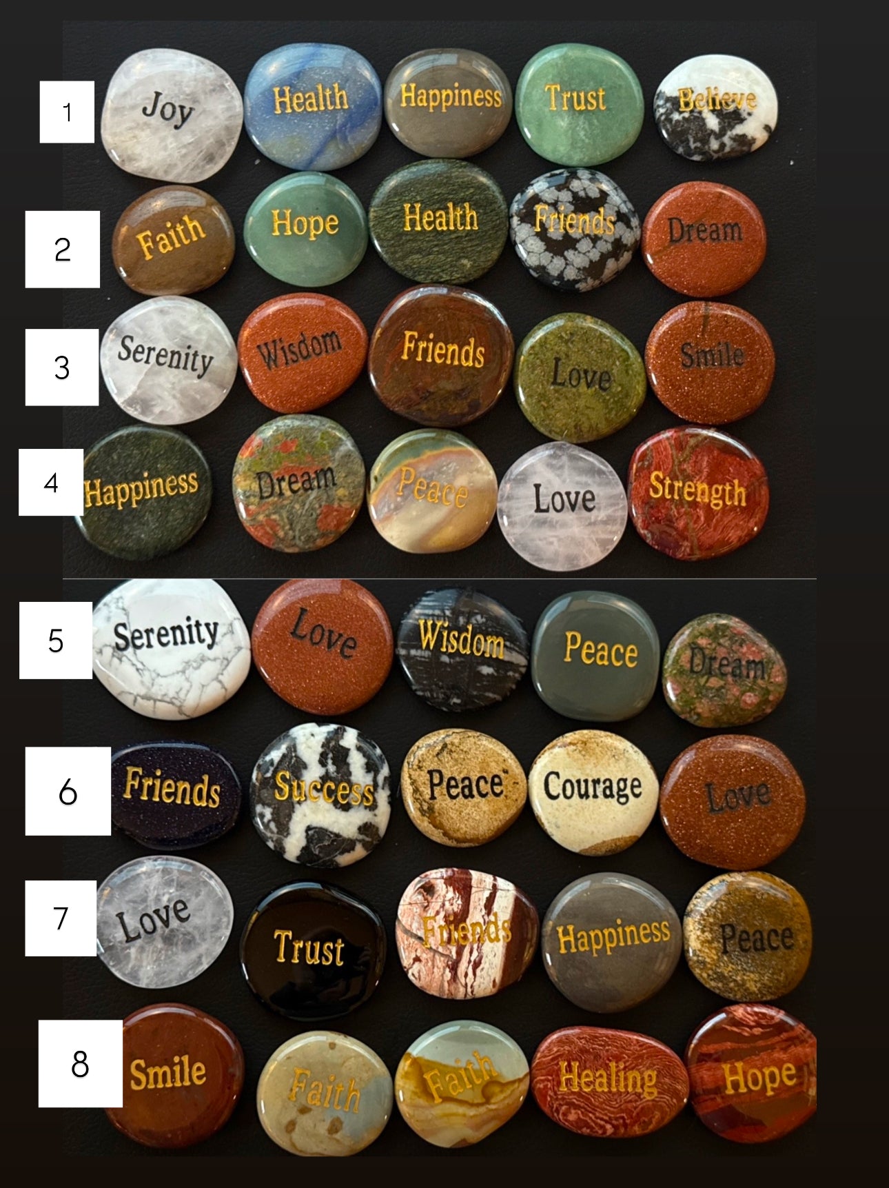 Motivational Pocket Stones