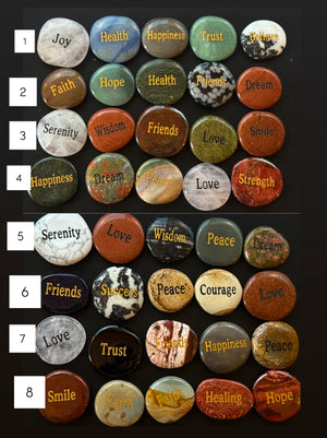 Motivational Pocket Stones