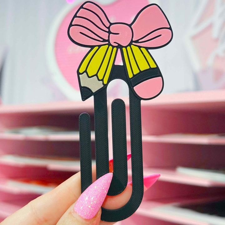 Pencil Bow Bookmark