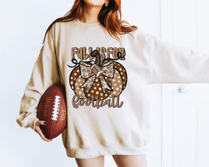 Fall Is For Football Sand Unisex Sweatshirt