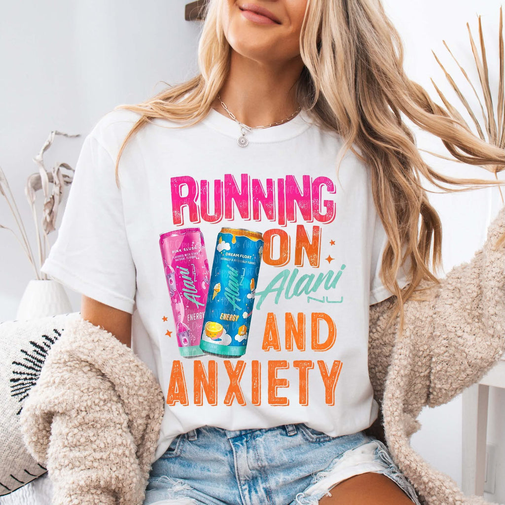 Running On Alan I & Anxiety White Unisex Cotton T-Shirt