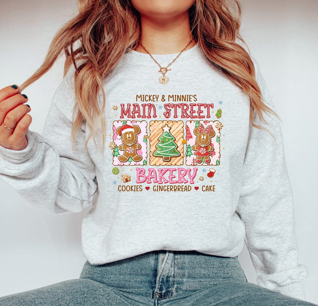 Main Street Bakery Gray Unisex Sweatshirt