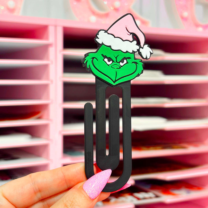 GRNCH Pink Bookmark