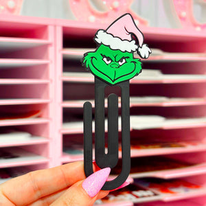 GRNCH Pink Bookmark