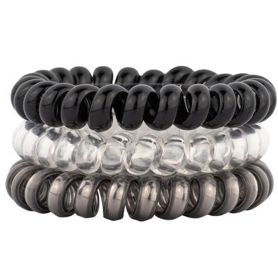 Black Diamond Metallic Standard Hair Tie Set