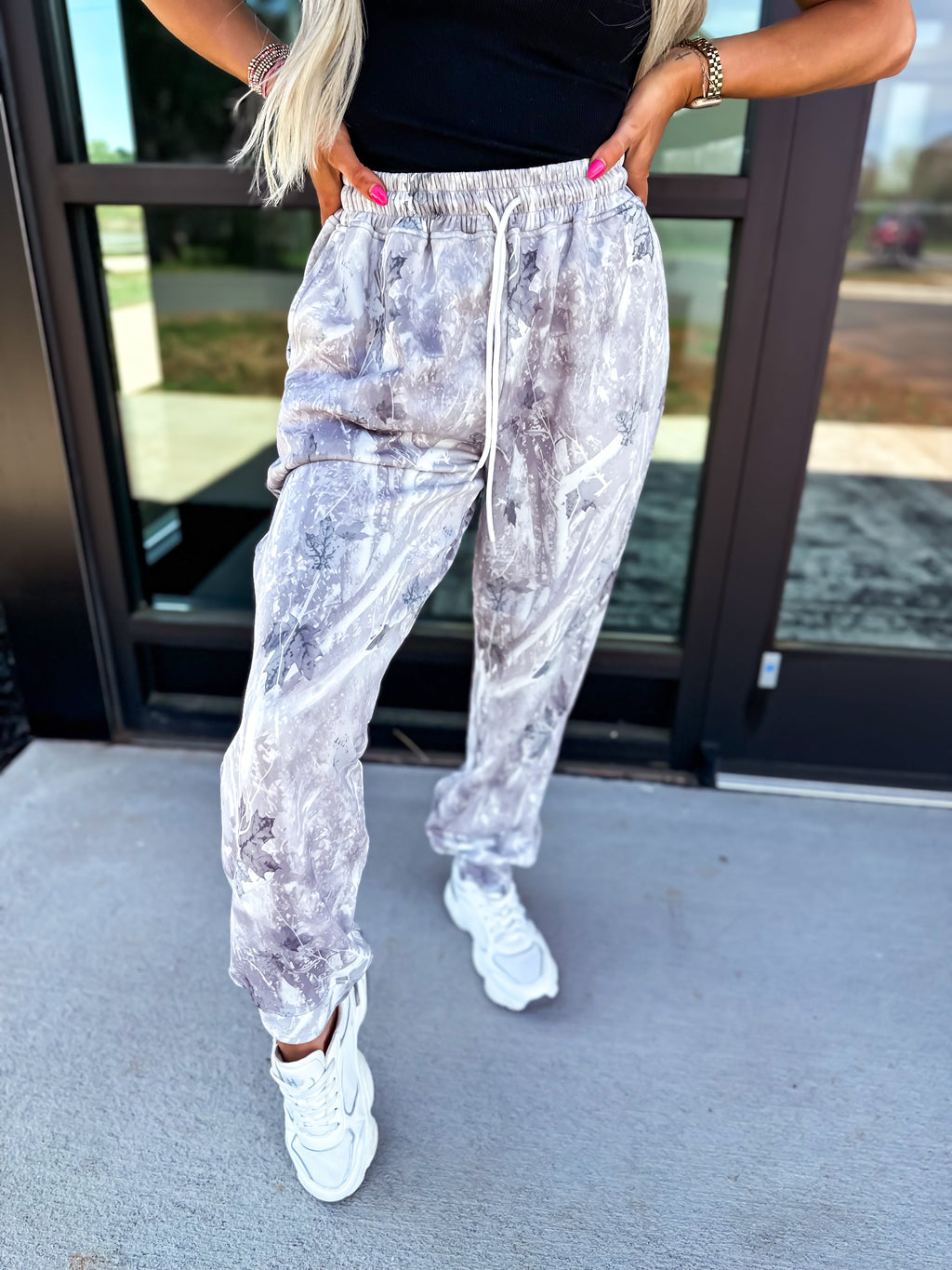 The Parker Camo Cozy Joggers