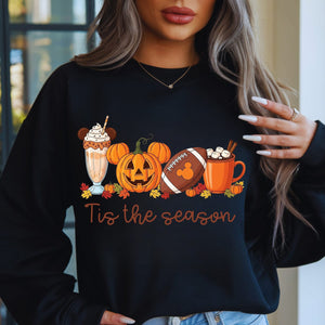 Tis The Season Black Unisex Sweatshirt