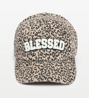 PREORDER Blessed Leopard Patch Baseball Hat