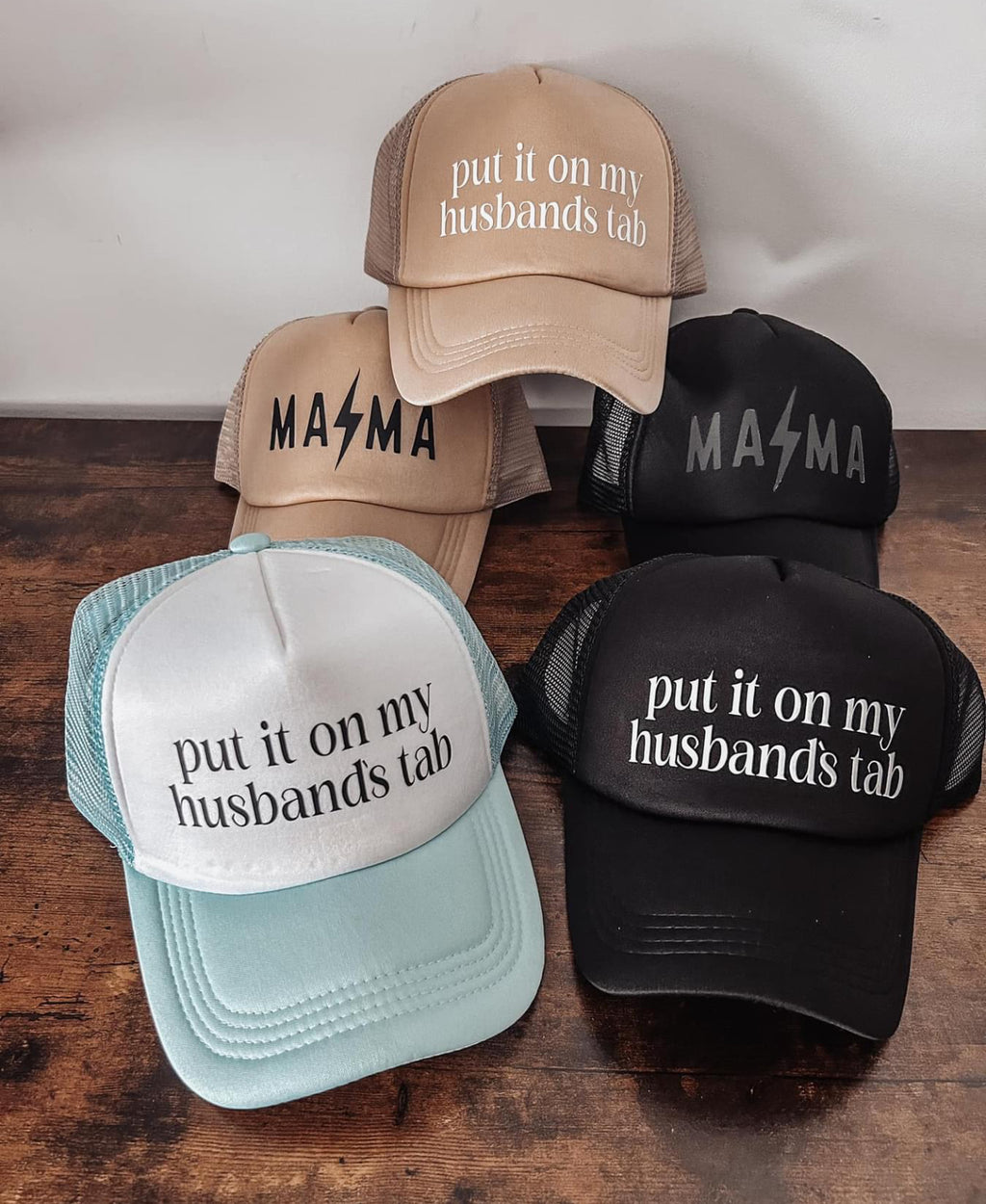 Infinity Mama / Wifey Trucker Hats
