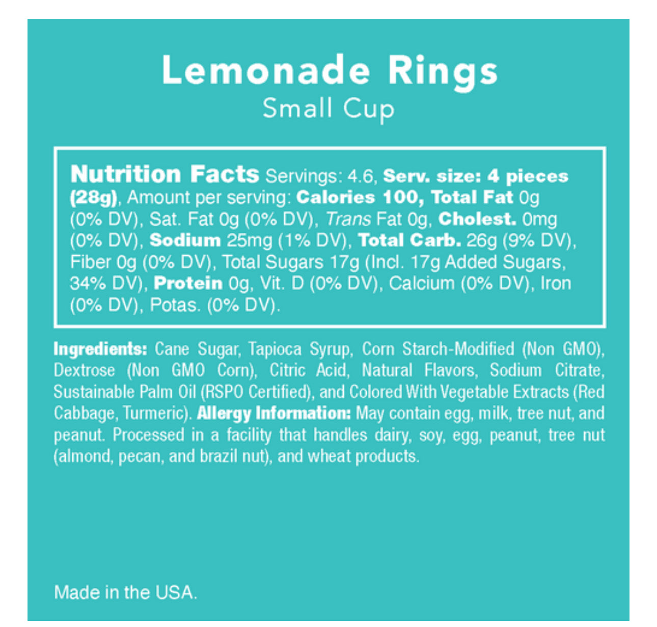 Lemonade Rings