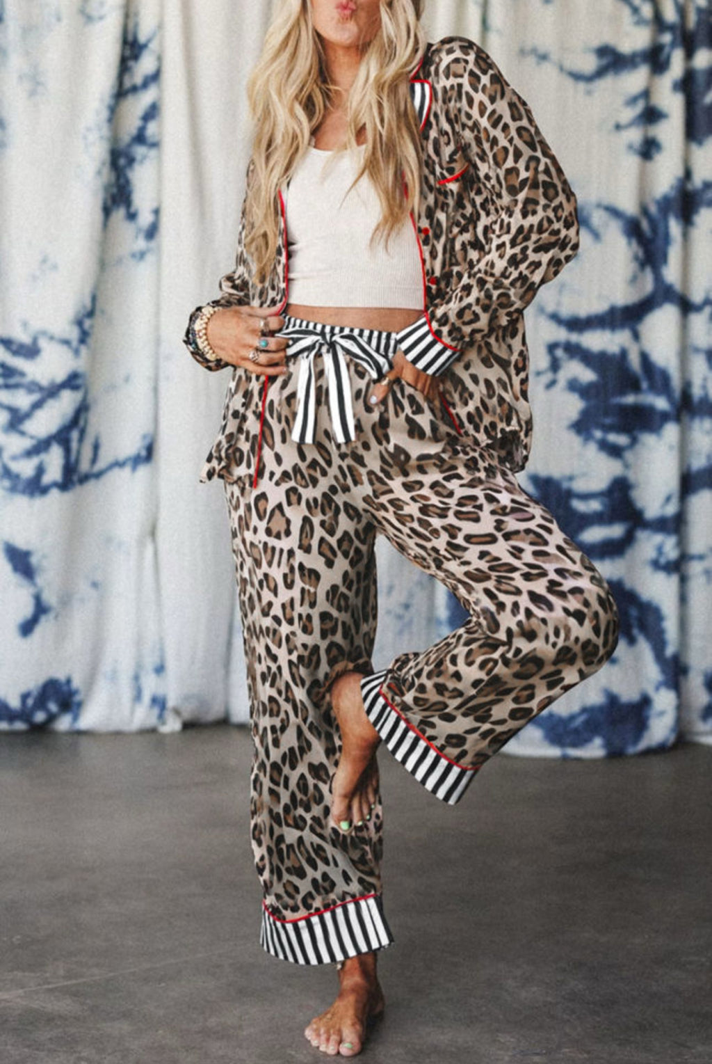 Love In Leopard 2PC Lounge Set