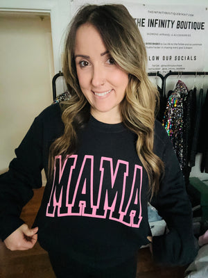 Mama PUFF Full Size UNISEX Fleece Sweatshirt