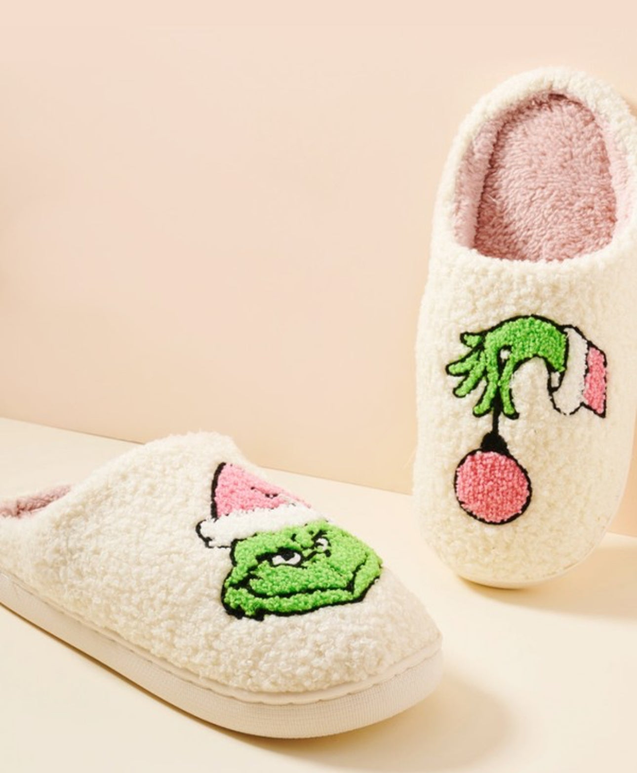 ‘Tis The Season Grinchy Slippers