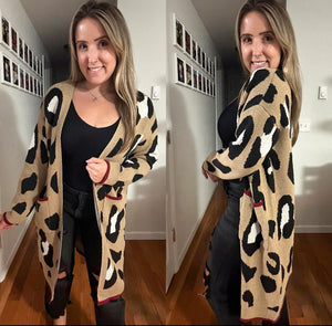 On The Move Leopard Cardigan