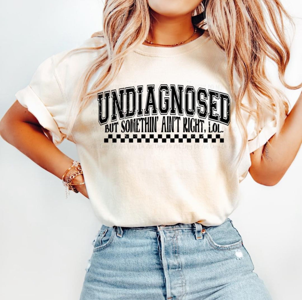 Undiagnosed Tan Unisex T Shirt