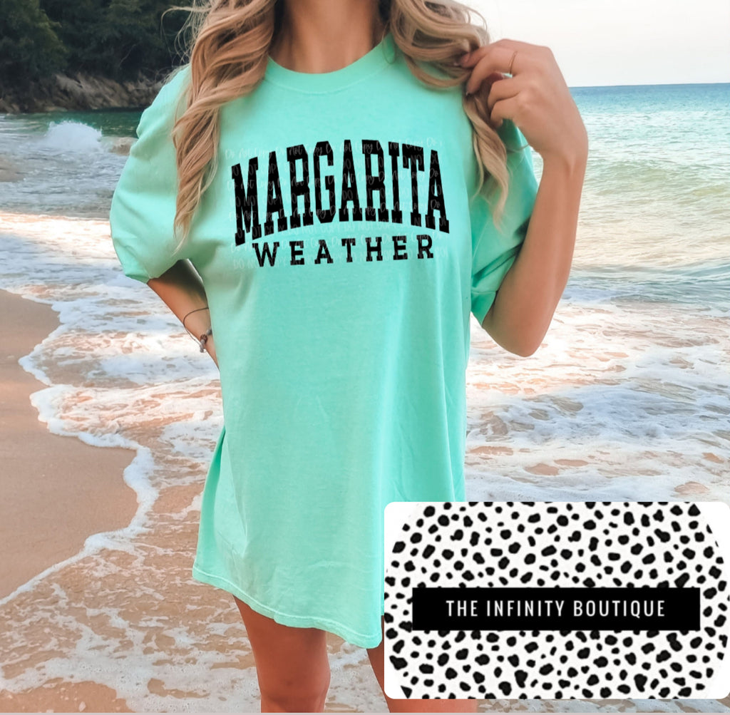 Margarita Weather Unisex Cotton T-Shirt