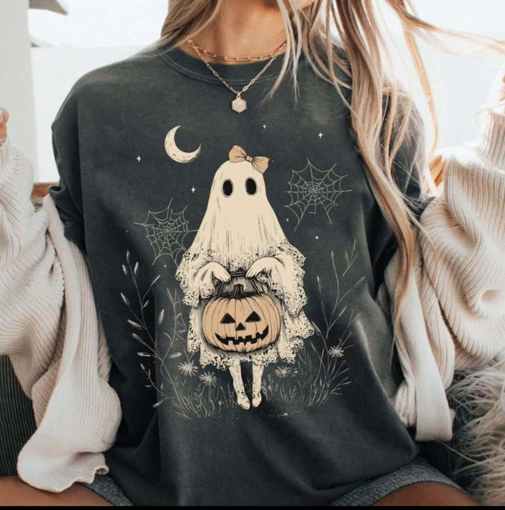 Classic Ghostie Gray Unisex T Shirt