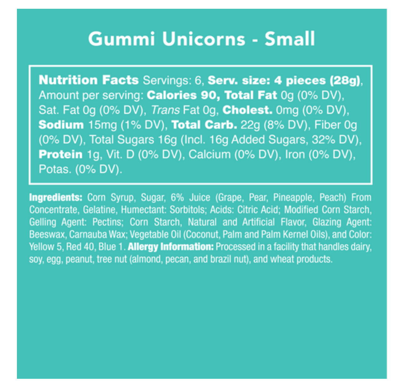 Gummi Unicorns