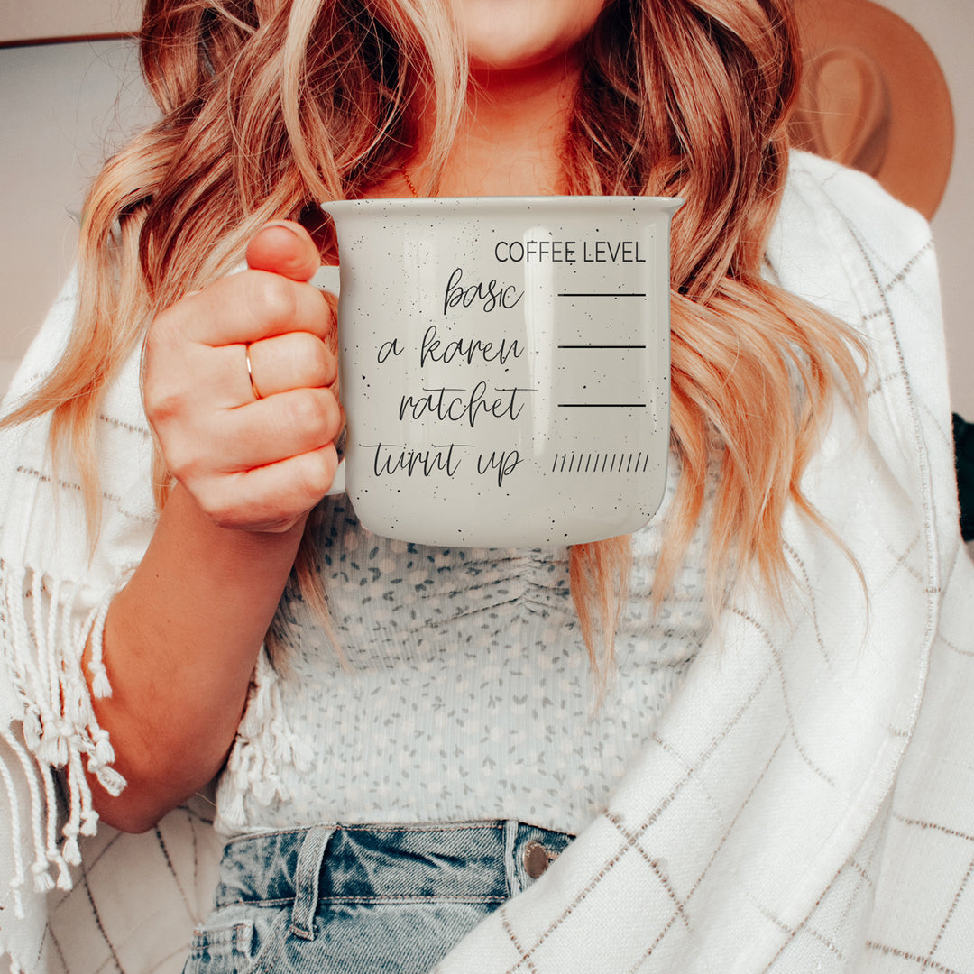 Coffee Level Ceramic Coffee Mug