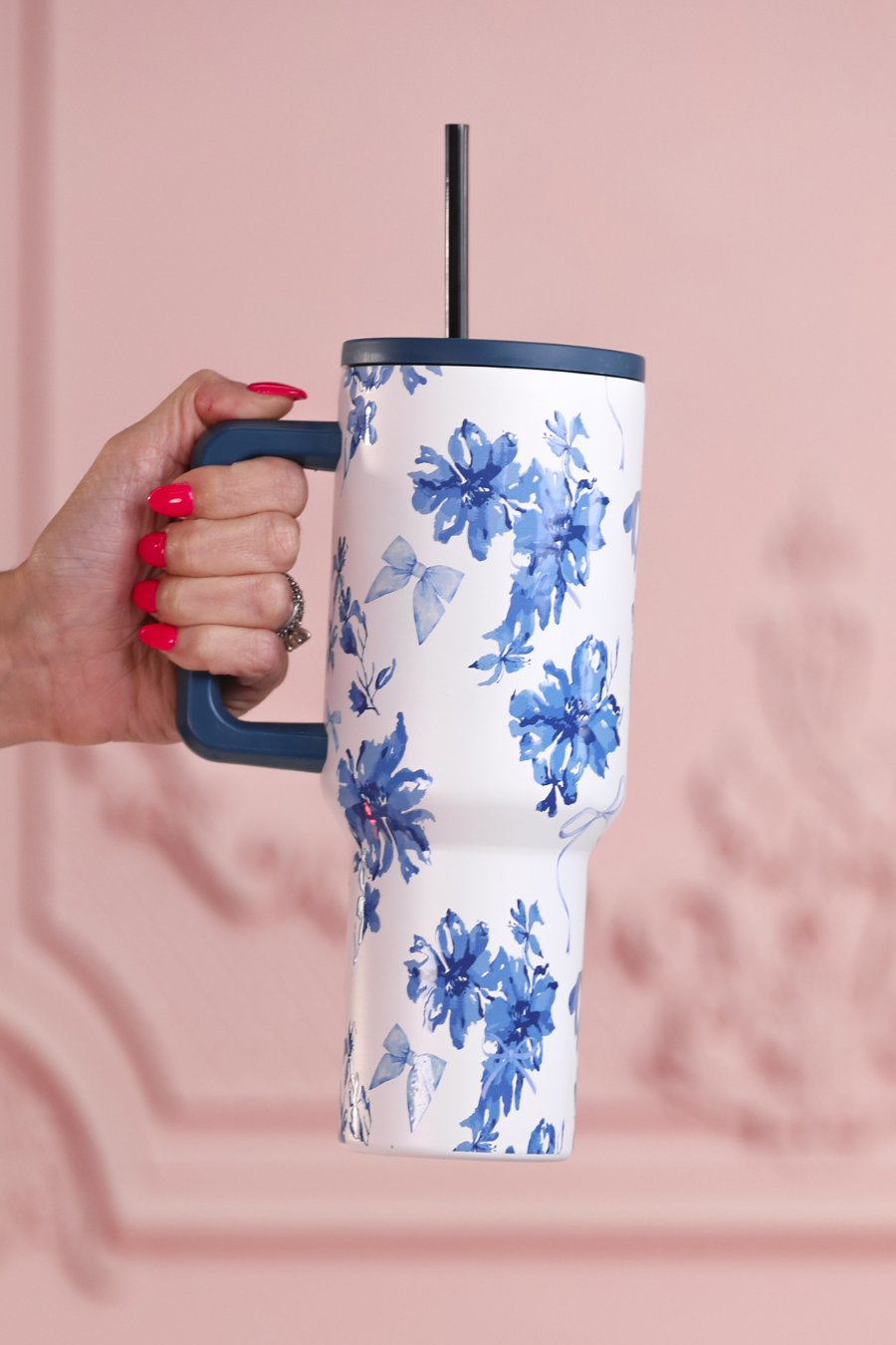 Blossom Floral 40OZ Tumbler