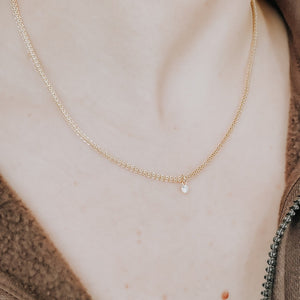 The Reba Rounded Snake Chain Necklace