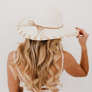 The Surfs Up Straw Sun Hat