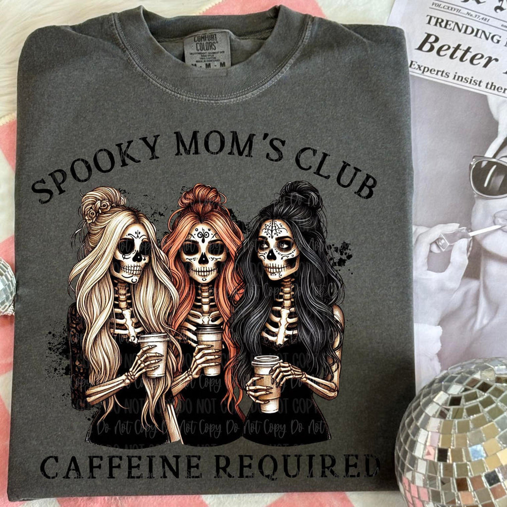 Spooky Mom’s Club Pepper Unisex Cotton T-Shirt