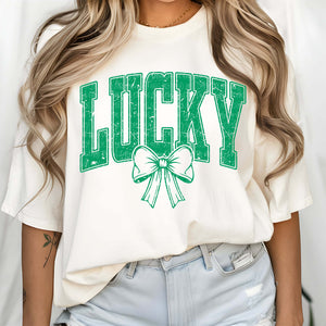 Lucky White Unisex T Shirt