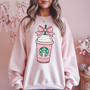 Girly Starbs Light Pink Unisex Sweatshirt